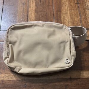 Lululemon Athletica Beige Belt Bag